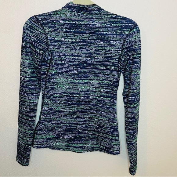 Nike Pro Dri-Fit Blue half-Zip Pullover Sz:XS - Picture 2 of 5